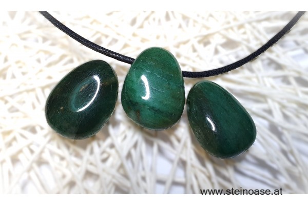 Fuchsit - Glimmer Anhänger gebohrt